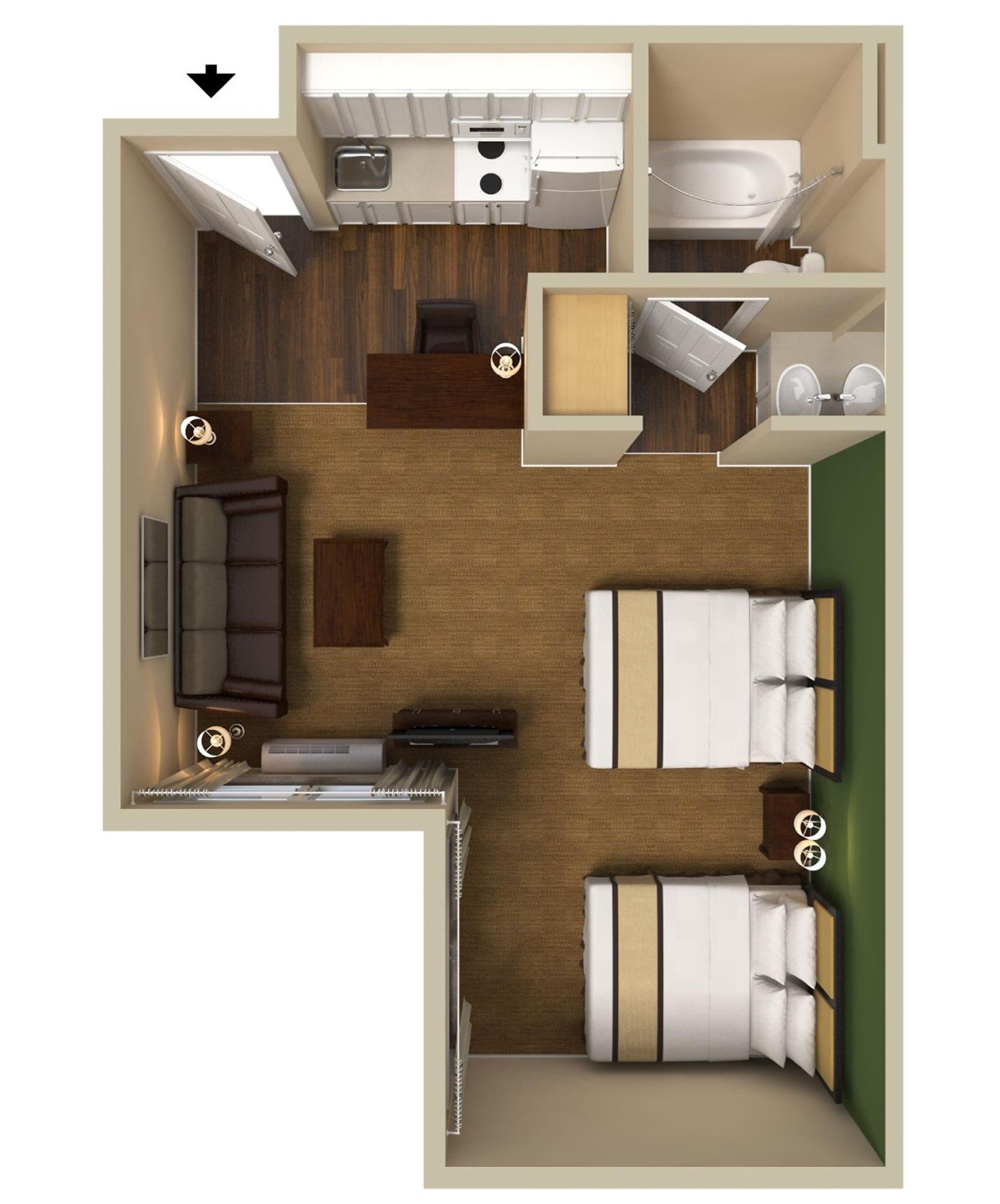Extended Stay America Suites - Orlando - Convention Center - Universal Blvd Williamsburg Екстериор снимка